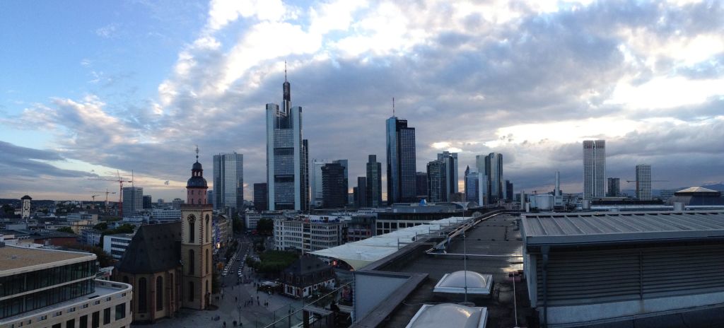 Frankfurt a jeho "skyline"